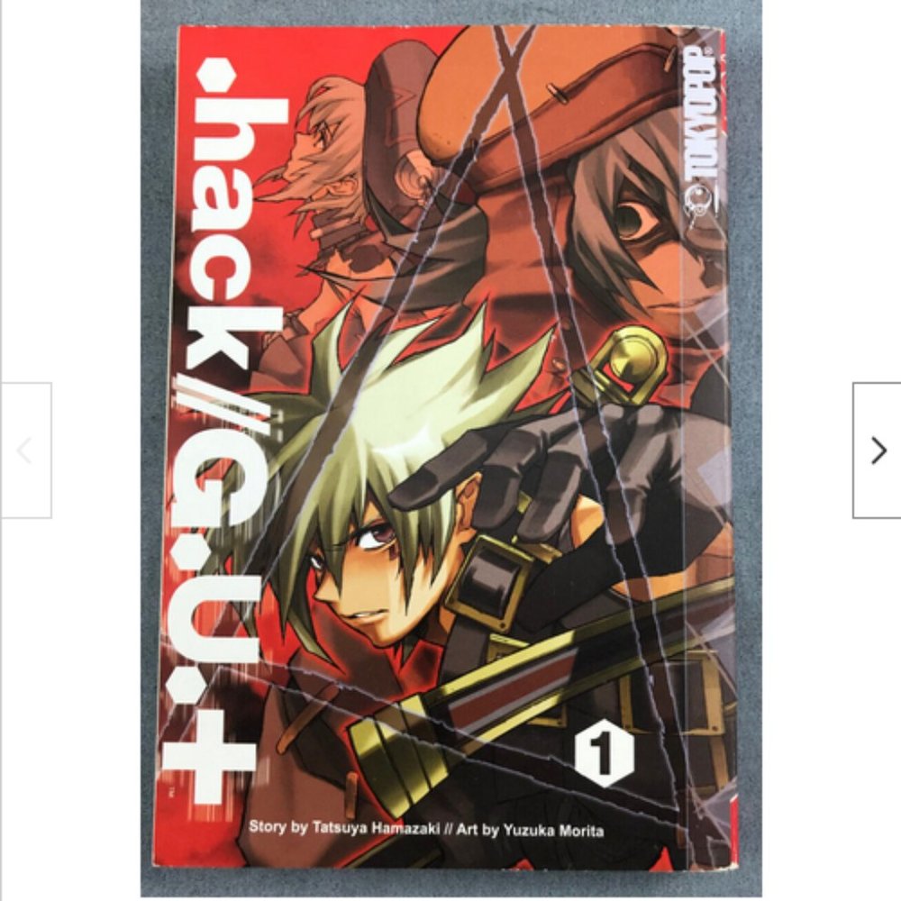 .hack G.U.+ Vol 1 Manga Anime Tokyopop Book Teen+ English Hamazaki Morita